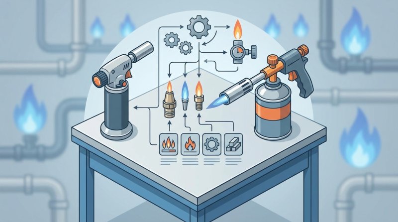 מבער גז מקצועי - דוגמה למבער גז מקצועי, מבער גז - כך תבחרו את המ