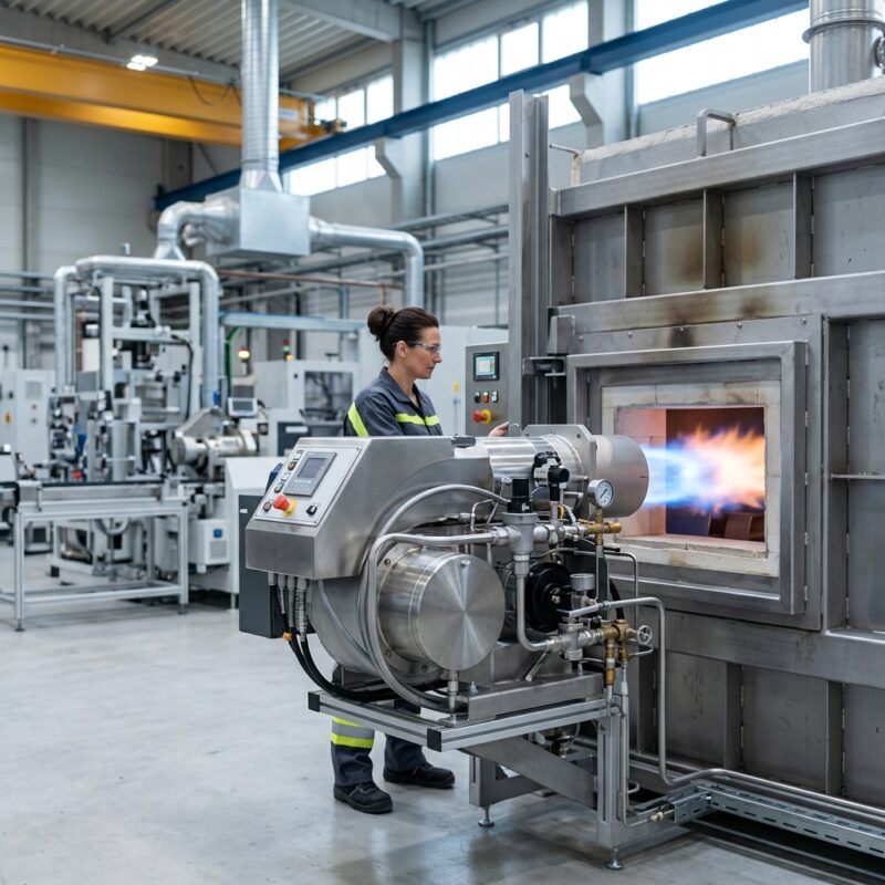 מבער גז תעשייתי - מבער גז תעשייתי: הדרך לחיסכון באנרגיה ובעלויות העסק