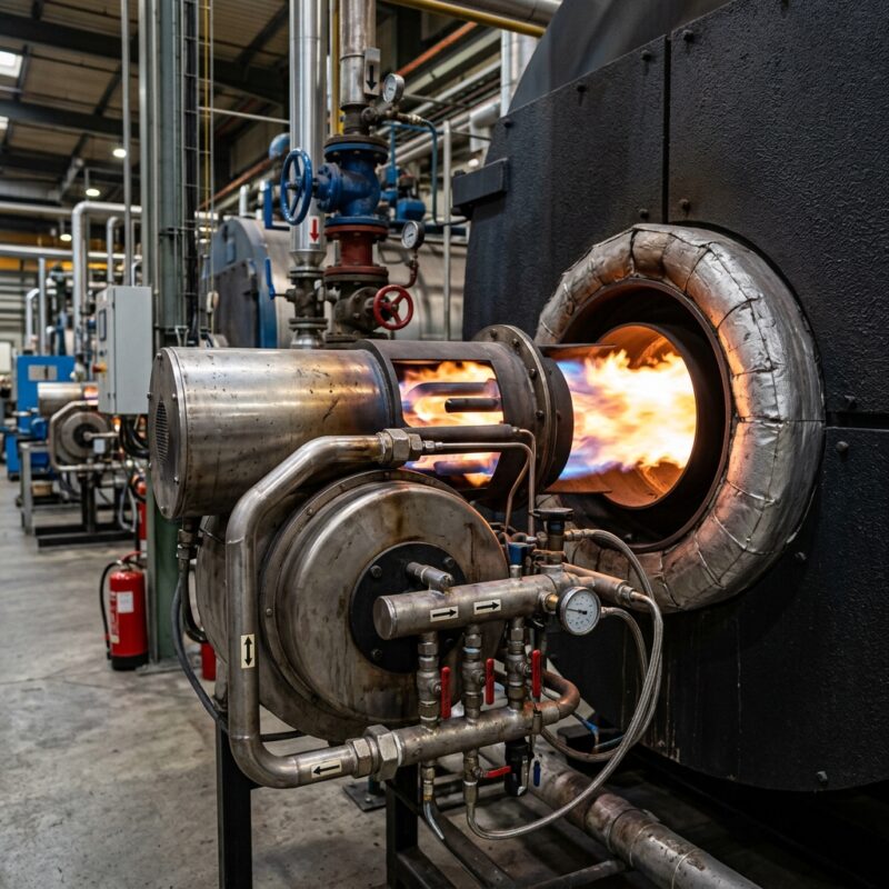 מבער גז תעשייתי - המחשה למבער גז תעשייתי: הדרך לחיסכון באנרגיה וב...