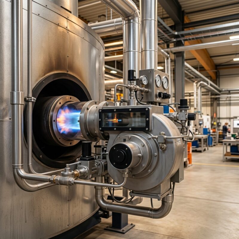 מבער גז - מבער גז - כיצד לייעל את צריכת הגז בייצור התעשייתי