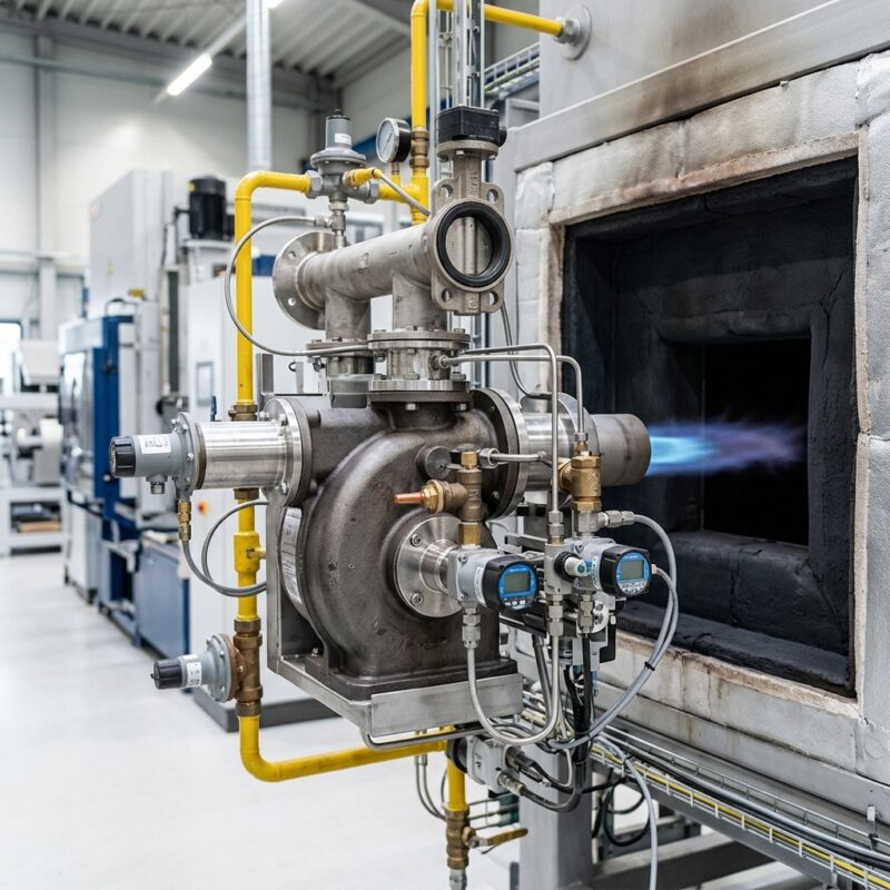 מבער גז - המחשה למבער גז - כיצד לייעל את צריכת הגז בייצור...