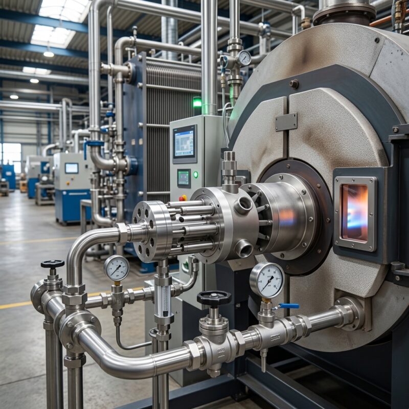 מבער גז - דוגמה למבער גז - כיצד לייעל את צריכת הגז בייצור...